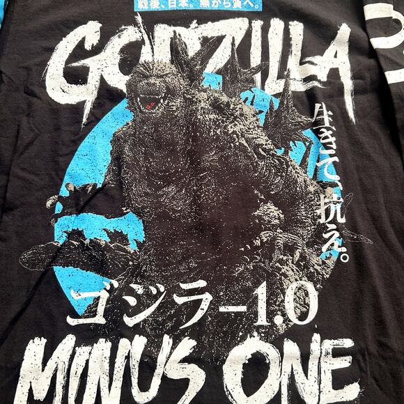 GODZILLA Minus One Rucking Fotten x Ghost Limited Release Long Sleeve Shirt Sz M - Picture 5 of 11